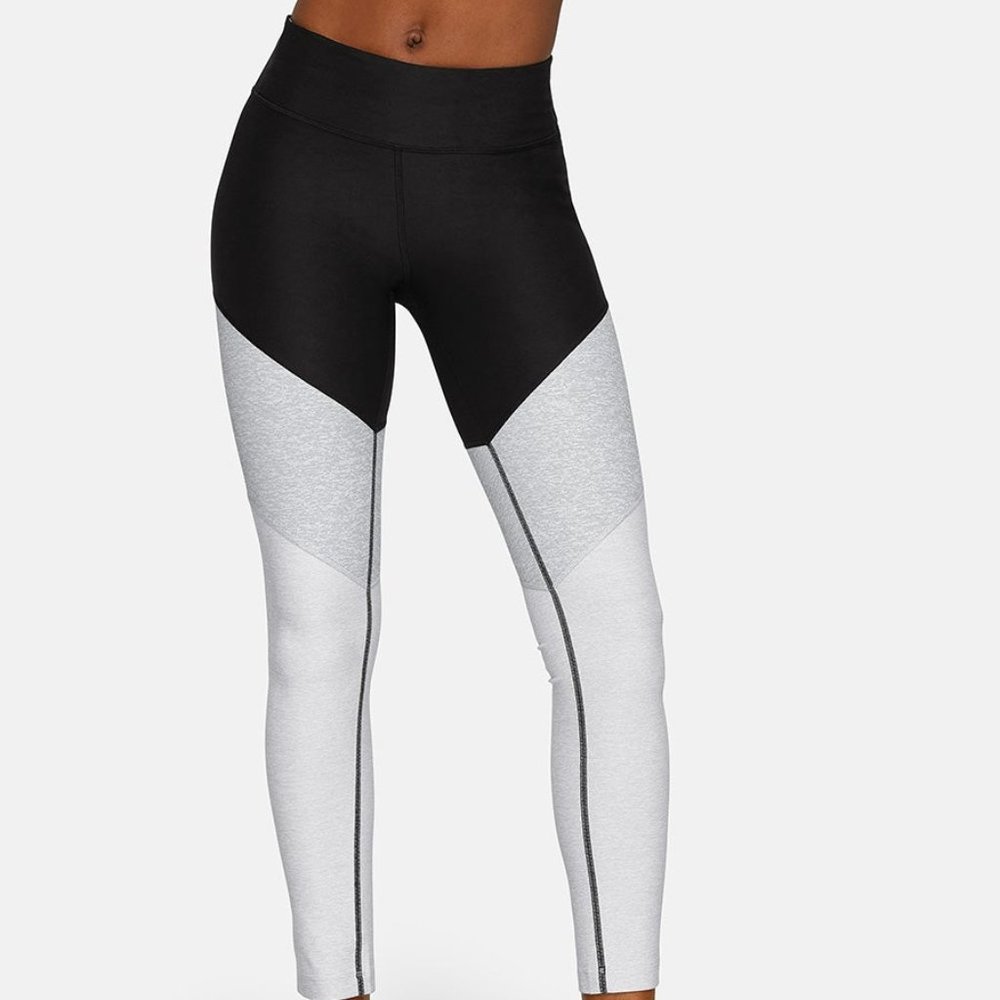 Outdoor Voices Springs 7/8 Legging Black/Dove/Cloud — S